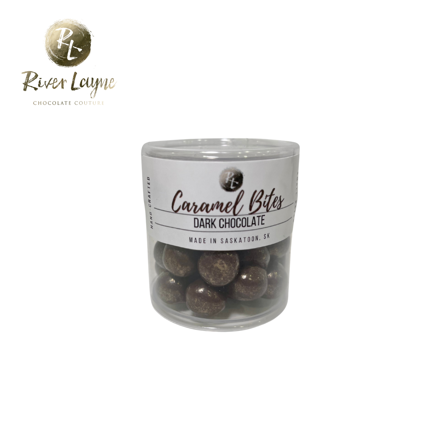 Dark Chocolate Caramel Bites