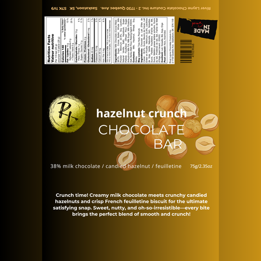 Hazelnut Crunch Chocolate Bar