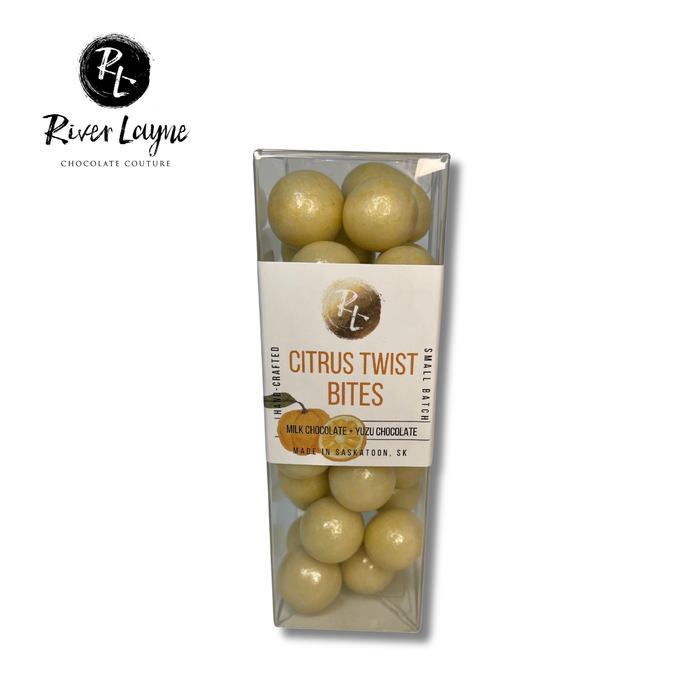 Yuzu Milk Chocolate Balls