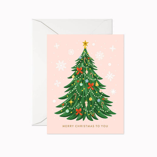 Merry Christmas Tree | Greeting Card