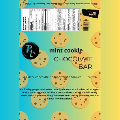 Mint Cookie Chocolate Bar