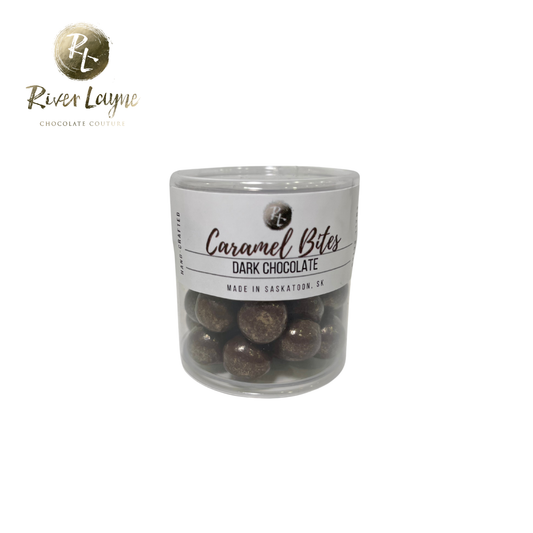 Dark Chocolate Caramel Bites