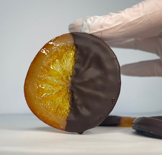 Chocolate Dipped Orange Slices