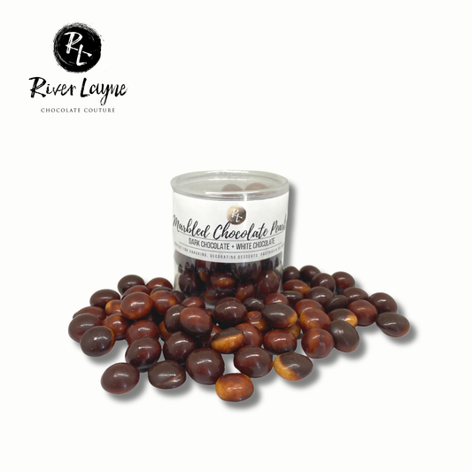 Marbled Chocolate Pearls