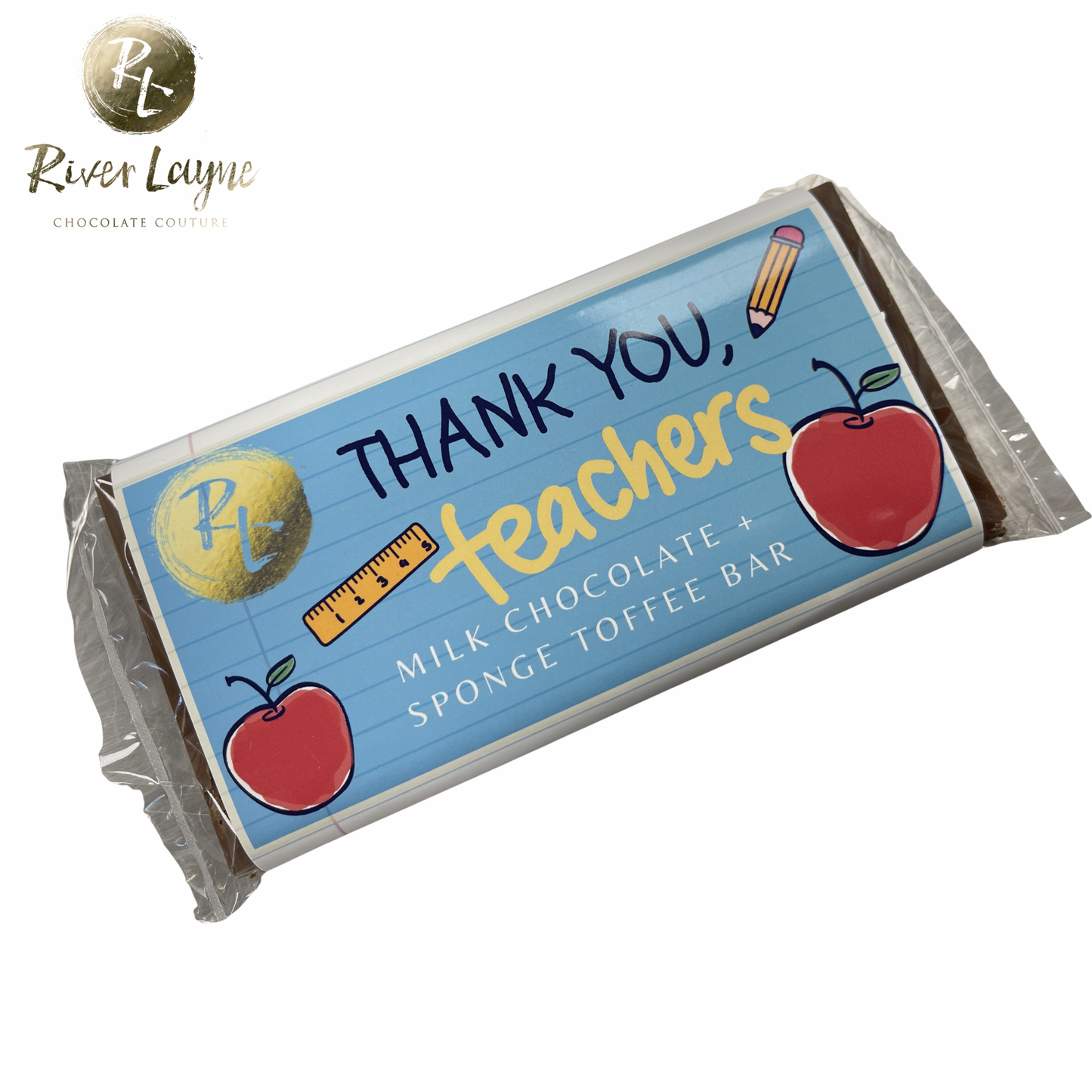 Milk Chocolate & Sponge Toffee Bar--Teacher Thank you Bar